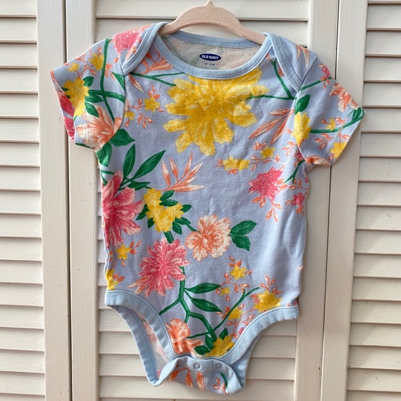 Old Navy Other - Old Navy Floral Bodysuit